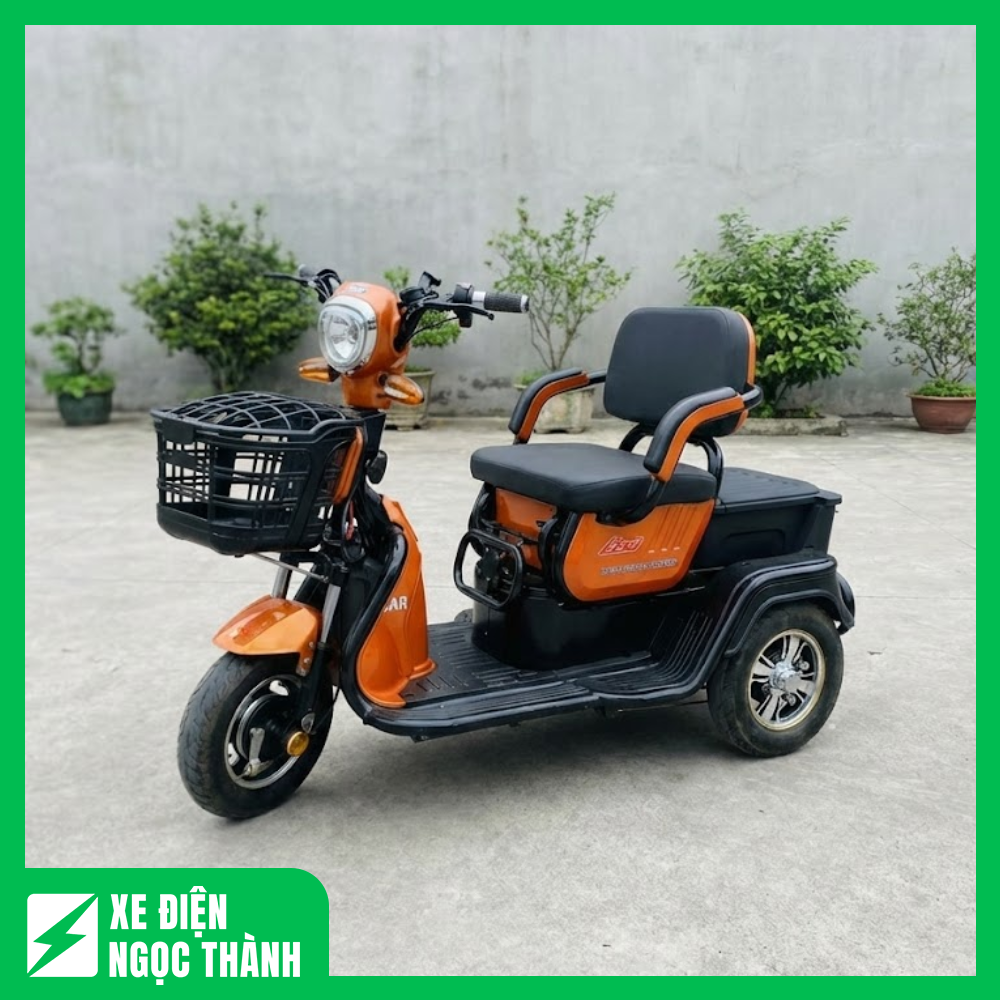 Xe Ba Bánh Điện Lixi Đa Năng Cũ Giá Tốt, Tiết Kiệm