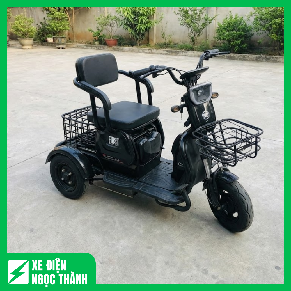 Xe Ba Bánh Điện First Cũ Thiết Kế Nhỏ Gọn, Giá Rẻ