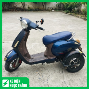 Xe Máy Điện Vespa Ba Bánh Cũ Kiểu Dáng Sang Trọng