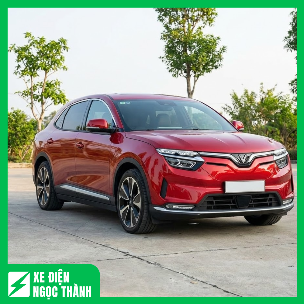 Xe Ô Tô Điện VinFast VF 8 Plus 2023 Cũ (ADAS, Pin CATL, Nội Thất Đen)