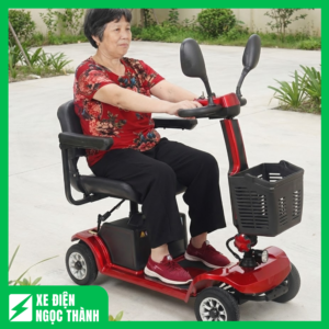 Xe Điện Bốn Bánh Nakachi NK-S02 Pro Mới Dành Cho Người Già
