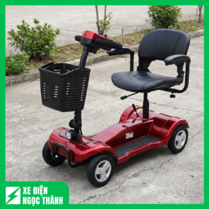 Xe Lăn Điện Bốn Bánh Scooter X-01 Mới Hỗ Trợ Đi Lại