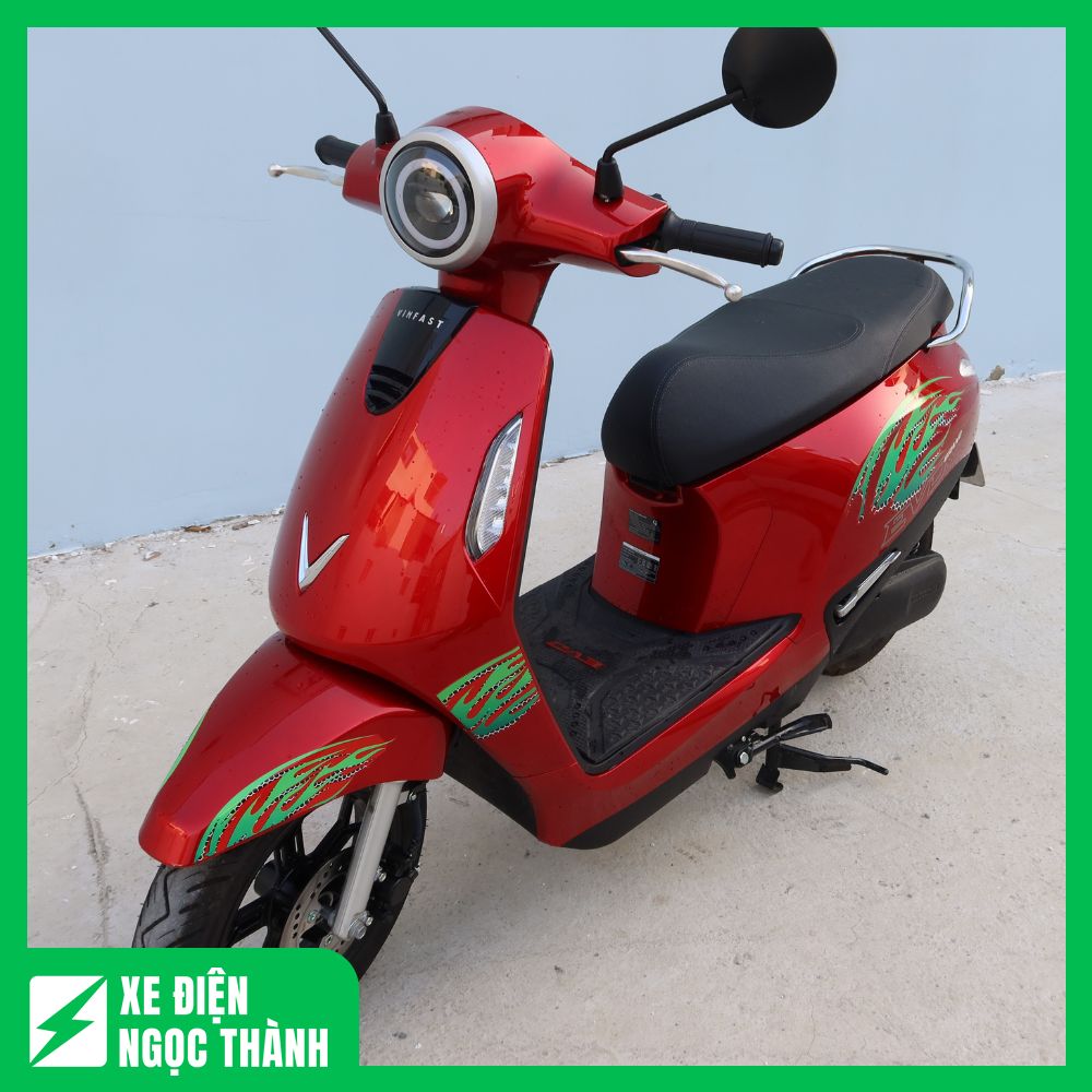 Bán Xe Máy Điện Cũ Evo Grand Màu Đỏ