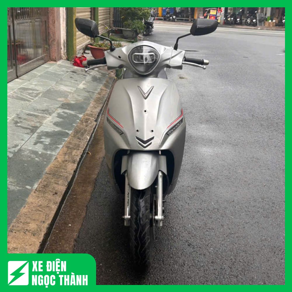 Bán Xe Máy Điện Cũ Feliz S Màu Bạc - Ảnh 5