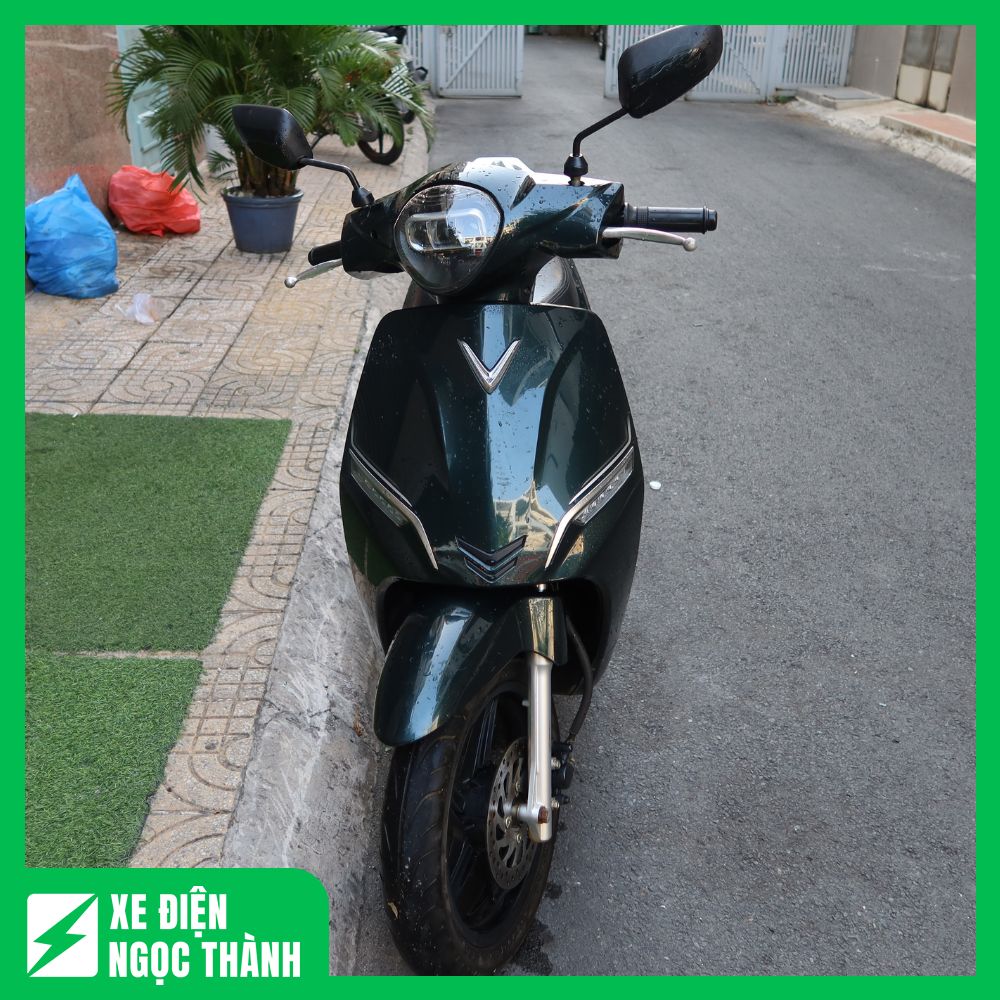 Bán Xe Máy Điện Cũ Feliz Màu Xanh