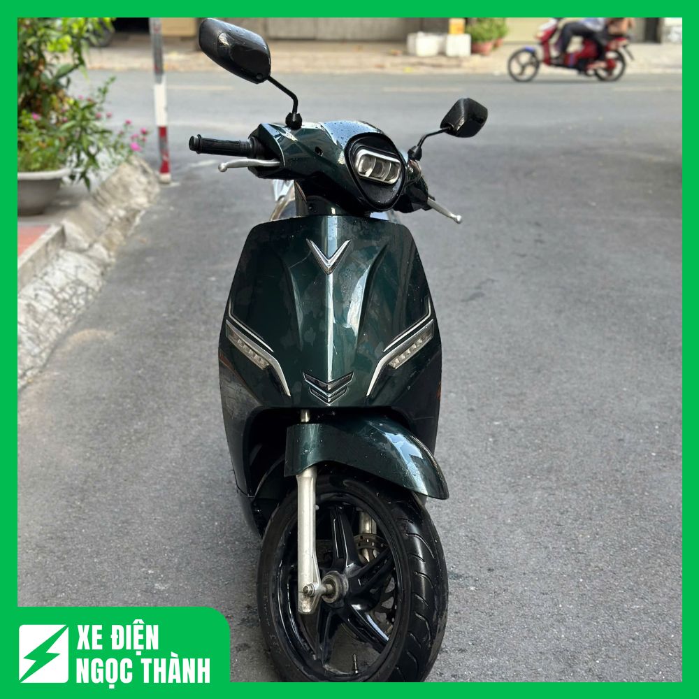 Bán Xe Máy Điện Cũ Feliz Thường Màu Xanh