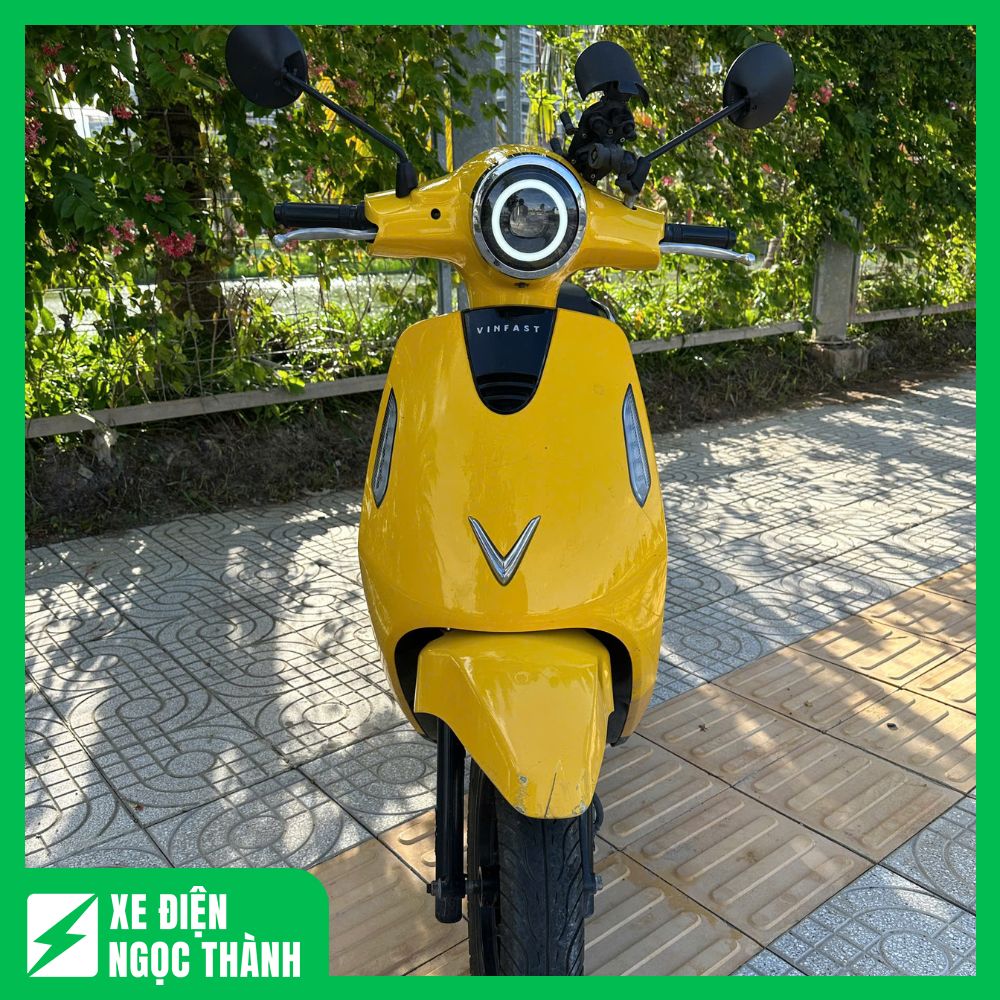 Bán Xe Máy Điện Cũ Evo200 Màu Vàng - Ảnh 5