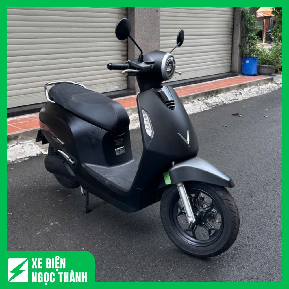 Bán Xe Máy Điện Cũ Evo Grand Màu Đen - Ảnh 2