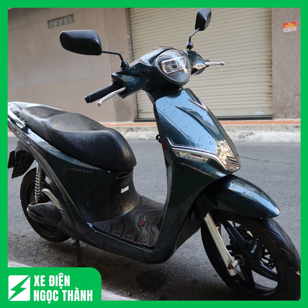 Bán Xe Máy Điện Cũ Feliz Màu Xanh - Ảnh 5