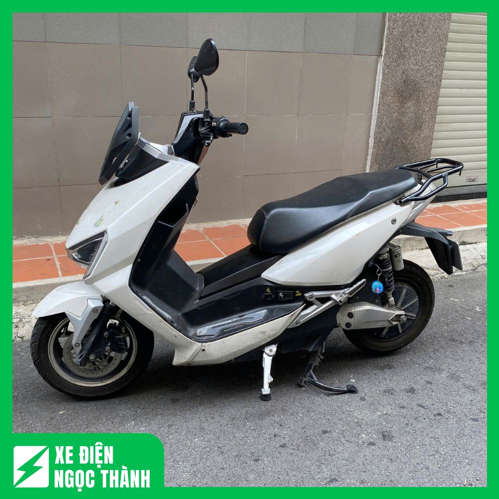 Bán Xe Máy Điện Cũ Pega Newtech Màu Trắng