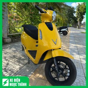 Bán Xe Máy Điện Cũ Evo200 Màu Vàng