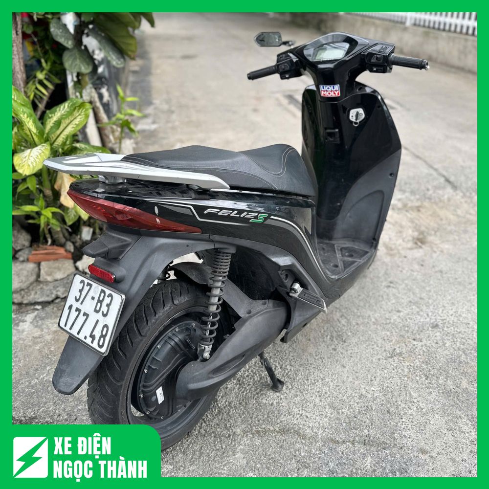 Bán Xe Máy Điện Cũ Feliz S Màu Đen - Ảnh 5