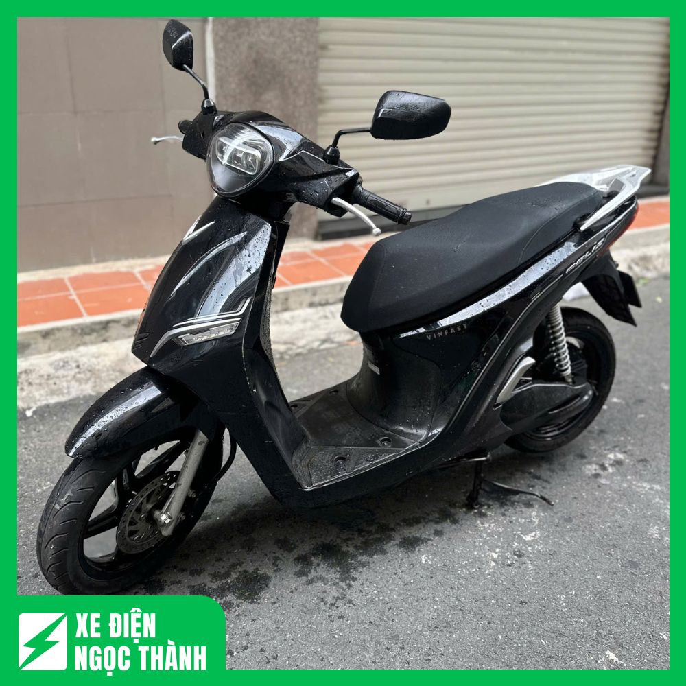Bán Xe Máy Điện Cũ Feliz Màu Đen - Ảnh 4
