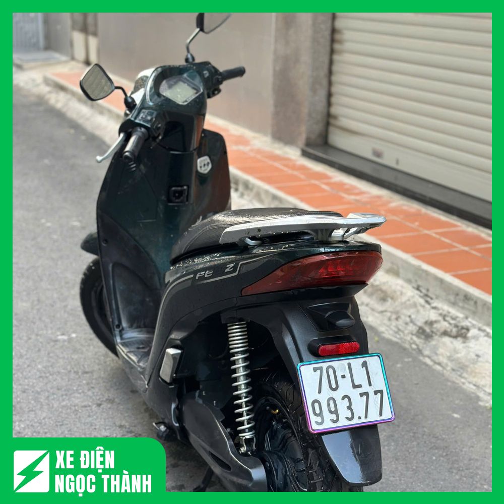 Bán Xe Máy Điện Cũ Feliz Thường Màu Xanh - Ảnh 4