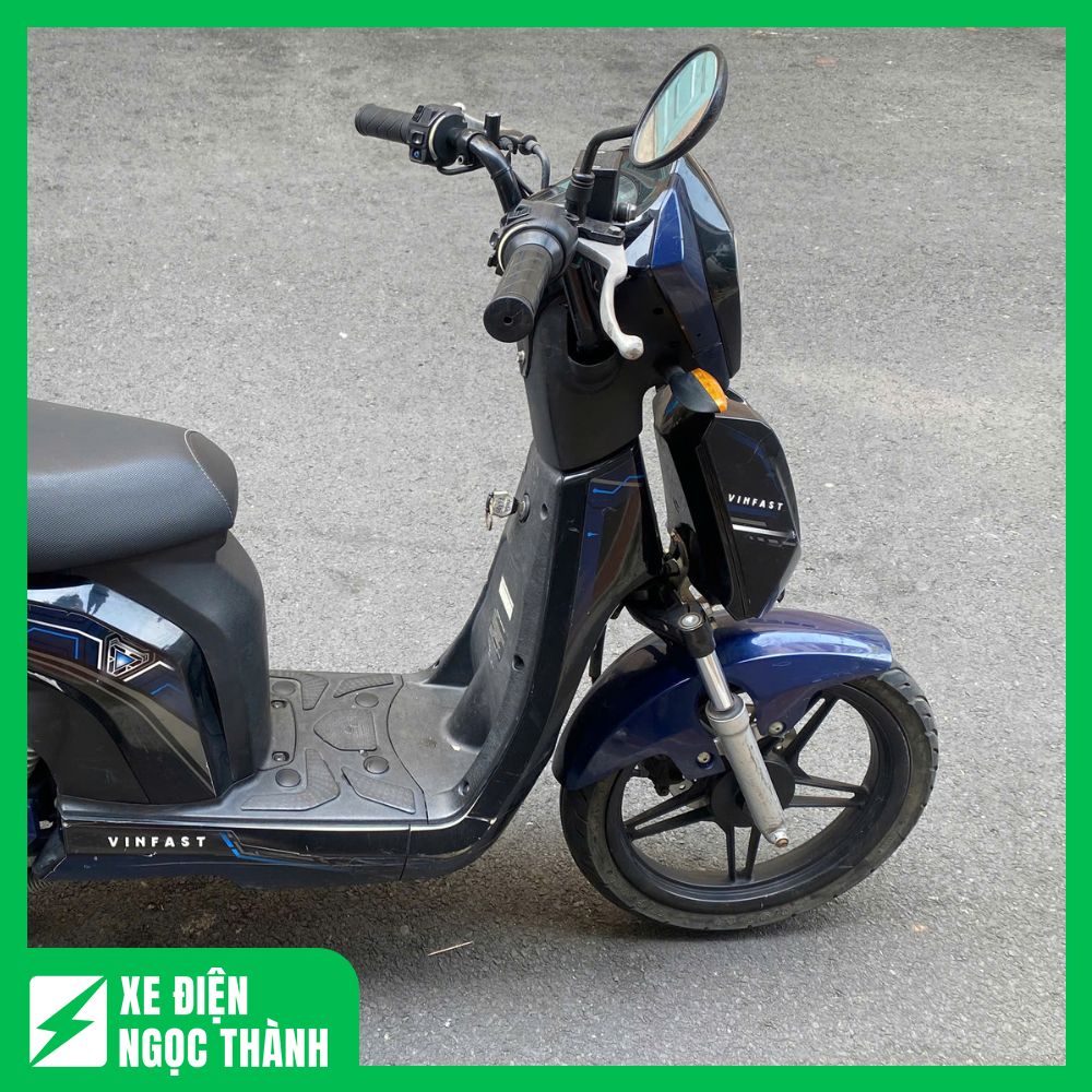 Bán Xe Máy Điện Cũ Ludo Màu Xanh Đen - Ảnh 3