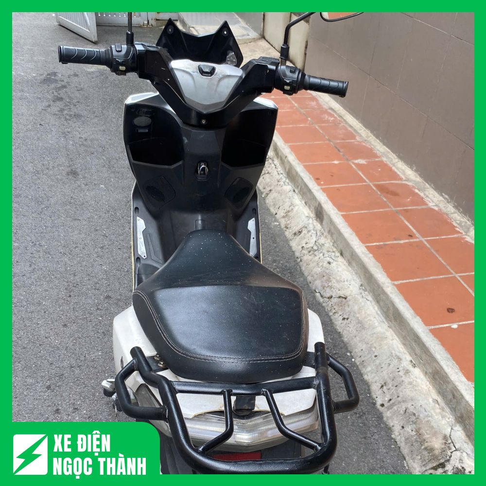 Bán Xe Máy Điện Cũ Pega Newtech Màu Trắng - Ảnh 4