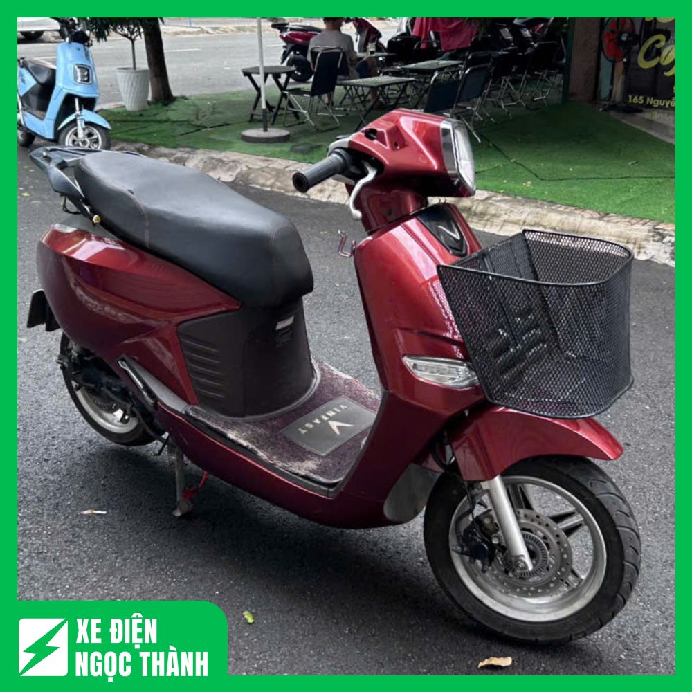 Bán Xe Máy Điện Cũ Vento S Màu Cam Đỏ - Ảnh 4