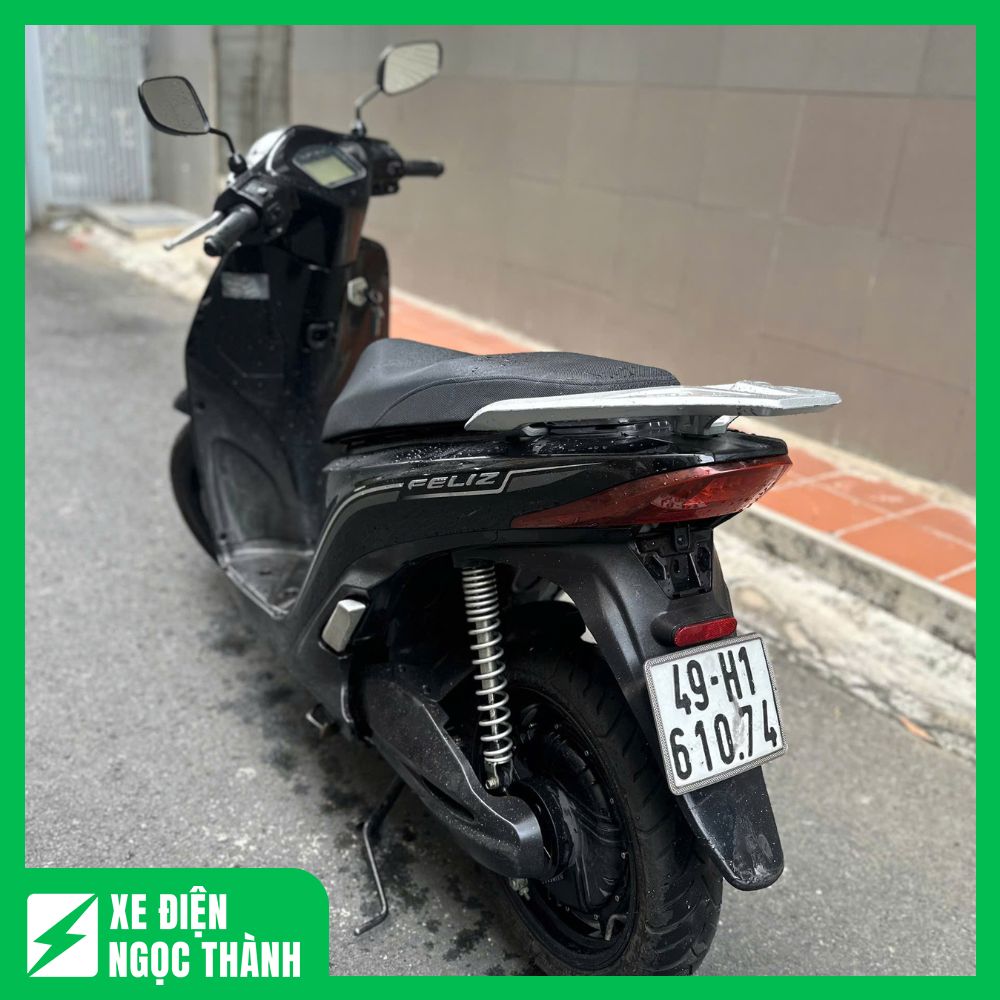 Bán Xe Máy Điện Cũ Feliz Màu Đen - Ảnh 3