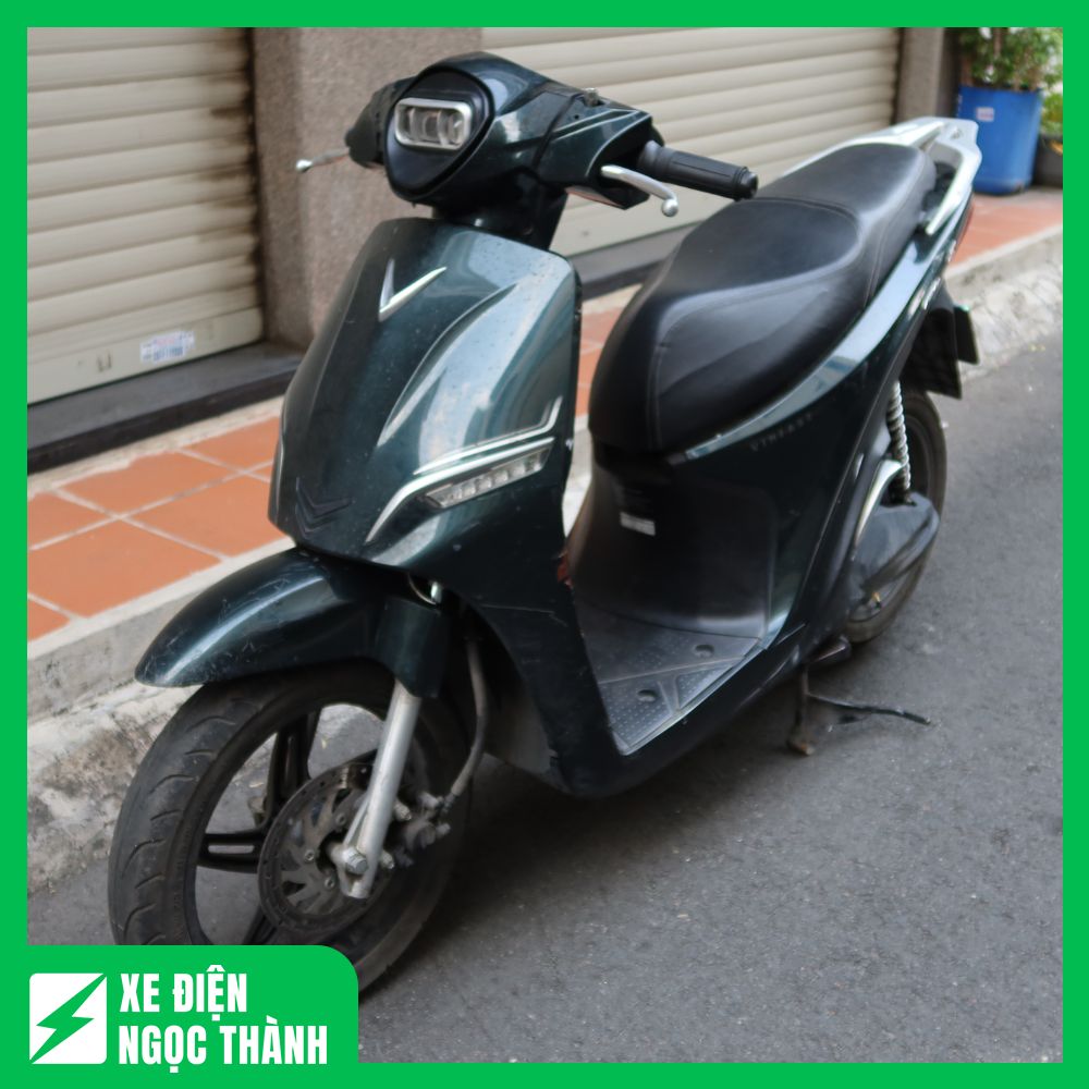 Bán Xe Máy Điện Cũ Feliz Thường Màu Xanh - Ảnh 3