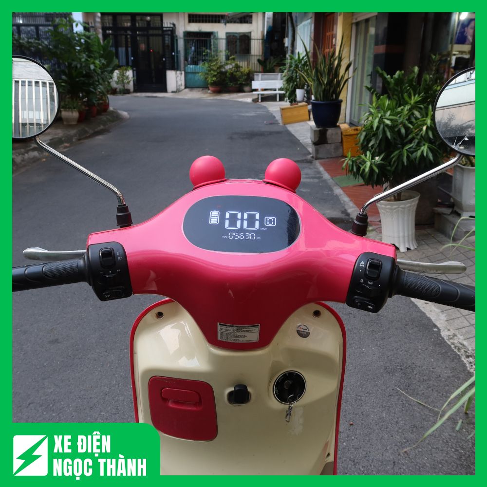 Bán Xe Máy Điện Cũ Yadea Orla Màu Hồng Dâu - Ảnh 3