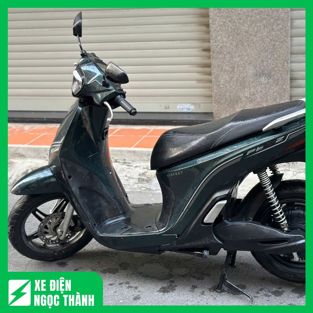 Bán Xe Máy Điện Cũ Feliz Thường Màu Xanh - Ảnh 2