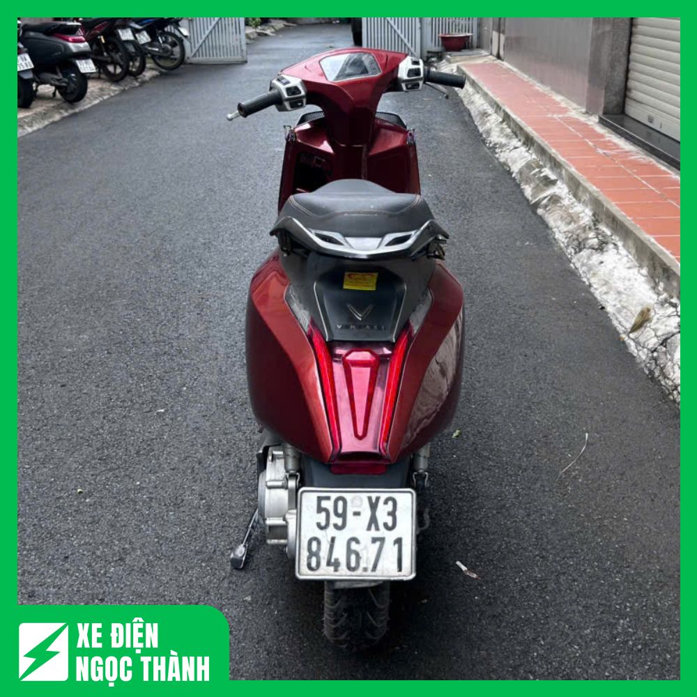 Bán Xe Máy Điện Cũ Vento S Màu Cam Đỏ - Ảnh 2