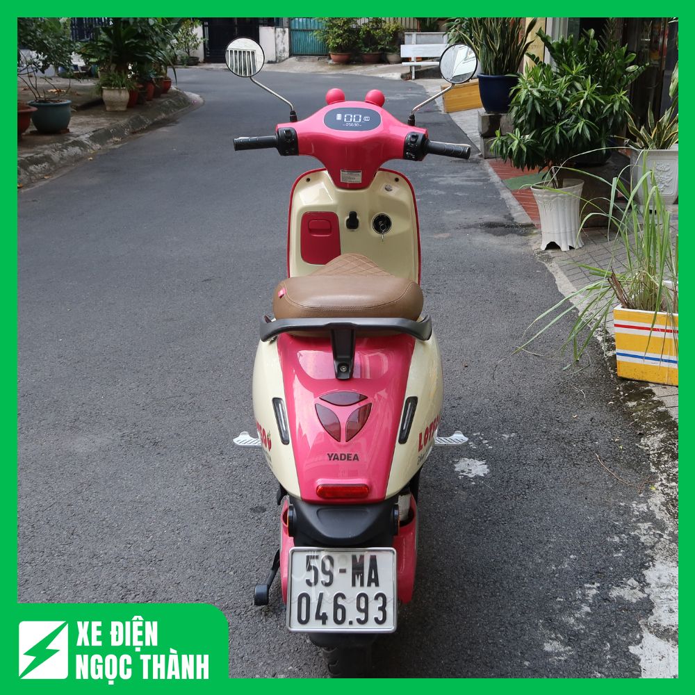 Bán Xe Máy Điện Cũ Yadea Orla Màu Hồng Dâu - Ảnh 2